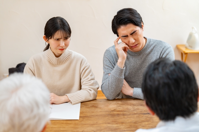 家族会議の様子